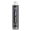 Crystal Prime Pro 4500 Puffs Prefilled Pod Vape Kit, Blackberry Ice Flavor