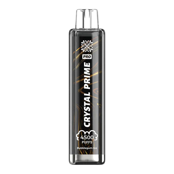 Crystal Prime Pro 4500 Puffs Prefilled Pod Vape Kit, Bubblegum Ice Flavor