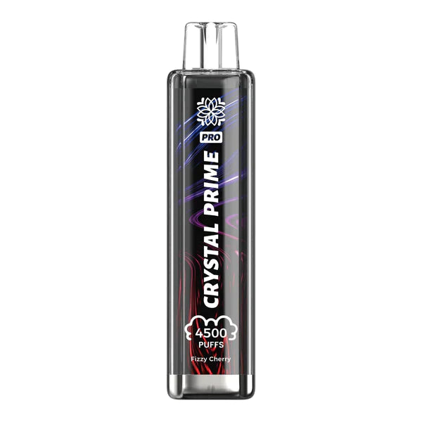 Crystal Prime Pro 4500 Puffs Prefilled Pod Vape Kit, Fizzy Cherry Flavor