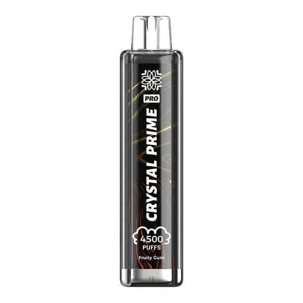 Crystal Prime Pro 4500 Puffs Prefilled Pod Vape Kit, Fruity Gum Flavor