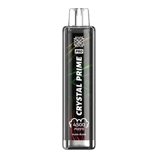 Crystal Prime Pro 4500 Puffs Prefilled Pod Vape Kit, Hubb Bubb Flavor