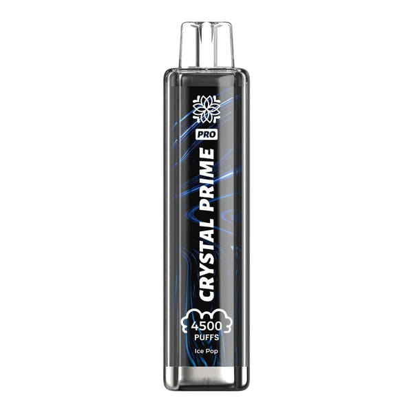Crystal Prime Pro 4500 Puffs Prefilled Pod Vape Kit, Ice Pop Flavor