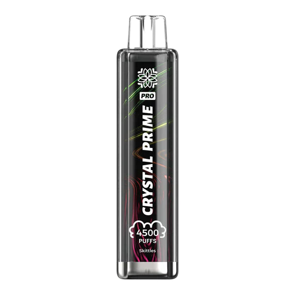 Crystal Prime Pro 4500 Puffs Prefilled Pod Vape Kit, Skittles Flavor
