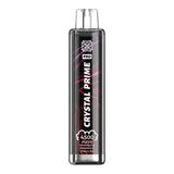 Crystal Prime Pro 4500 Puffs Prefilled Pod Vape Kit, Strawberry Raspberry Cherry Ice Flavor