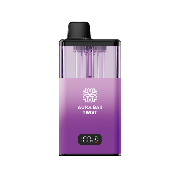 Crystal Prime Twist 40000 Puffs Vape Pod Kit, Blueberry Raspberry, Summer Dream Flavor