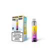Crystal Pro 10000 (CP10K) PreFilled Pod Kit Box of 5, Juicy Raspberries Flavor