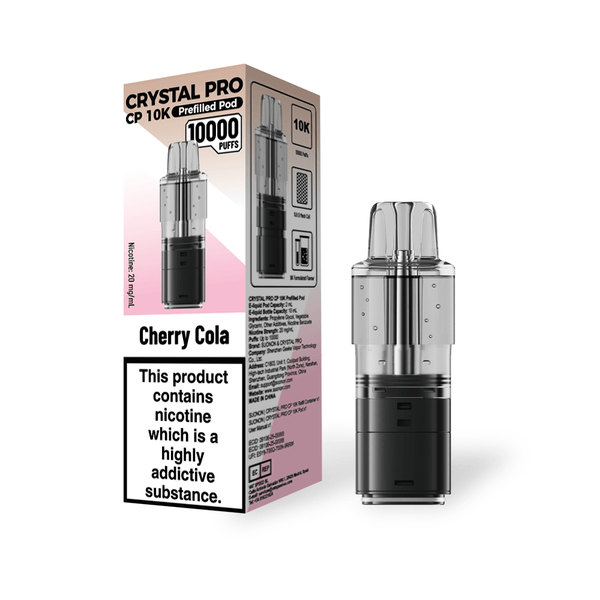 Crystal Pro CP 10k Replacement Pods Box of 5 Simbavapes