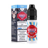 Dinner Lady 10ml Nic Salts E Liquid Pack of 10, Strawberry Ice Flavor