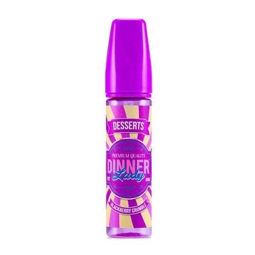 Dinner Lady Shortfill E Liquid 50ml, Blackberry Cranberry Flavor