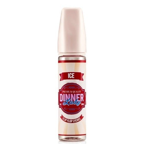 Dinner Lady Shortfill E Liquid 50ml, Flip Flop Peach Ice Flavor