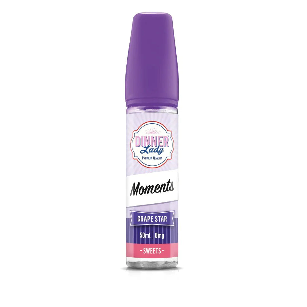 Dinner Lady Shortfill E Liquid 50ml, Grape Star Flavor
