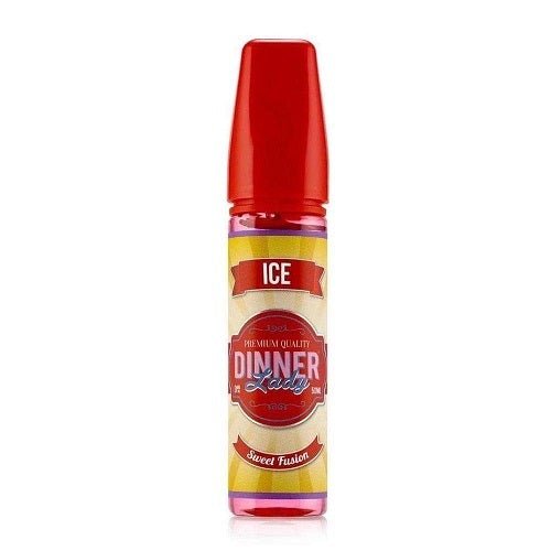 Dinner Lady Shortfill E Liquid 50ml, Ice Flavor