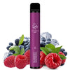 Elf Bar 600 Puff Prefilled Vape Pod Device Box of 10, Blueberry Raspberry Flavor
