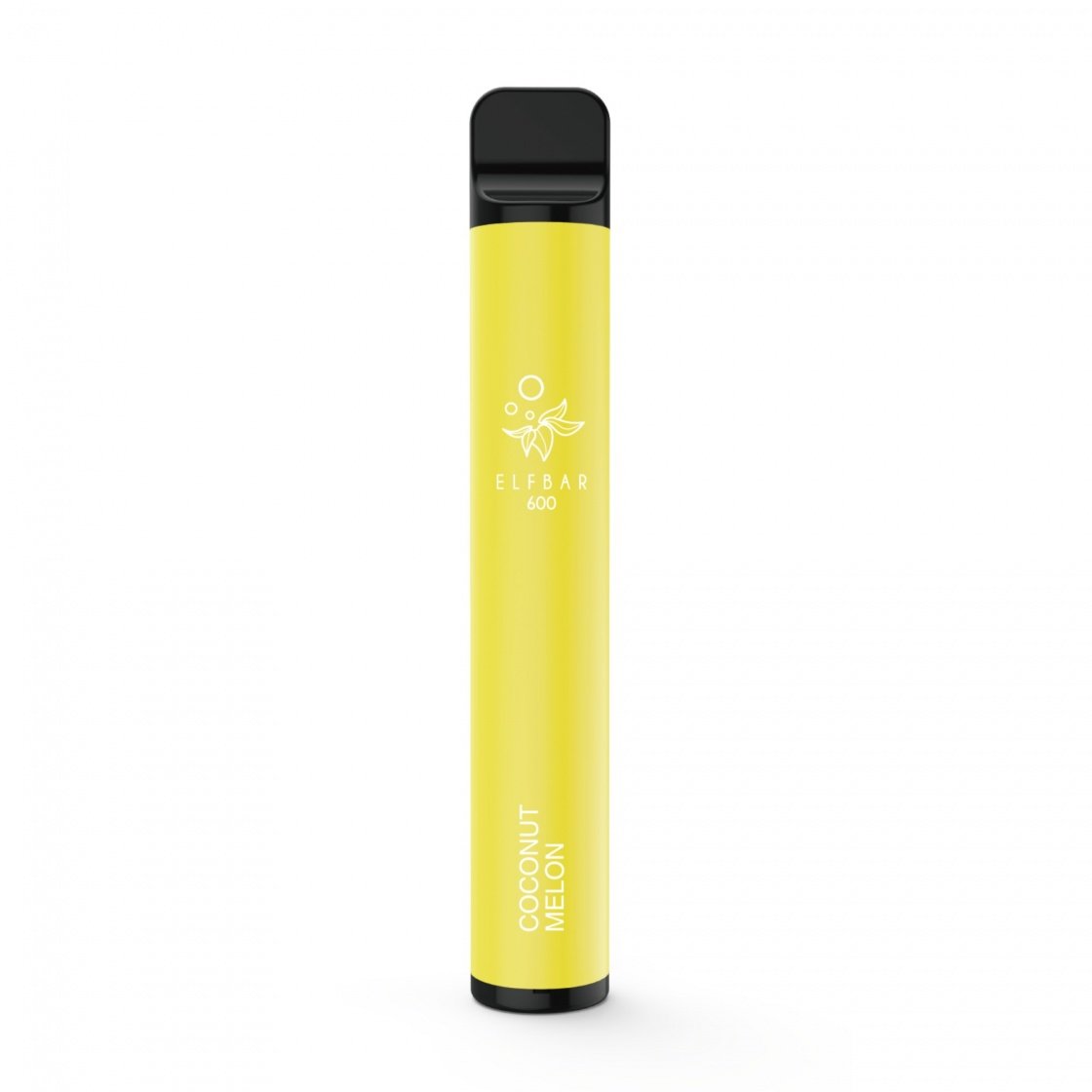Elf Bar 600 Puff Prefilled Vape Pod Device Box of 10, Coconut Melon Flavor