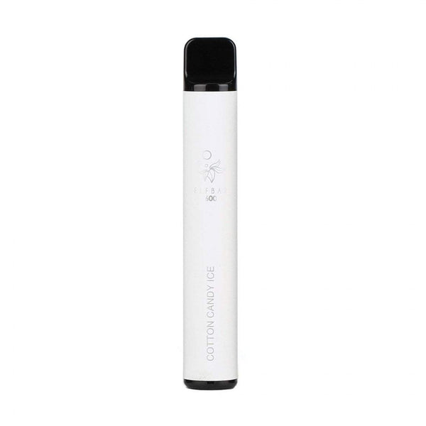 Elf Bar 600 Puff Prefilled Vape Pod Device Box of 10, Cotton Candy Ice Flavor