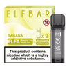 Elf Bar Elfa PreFilled Pod 2ml Nic Salt Prefilled Pod, Banana Flavor