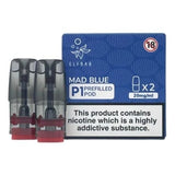 Elf Bar Mate P1 Pods Box of 10, Mad Blue Flavor