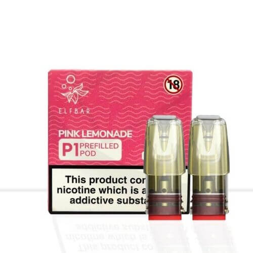 Elf Bar Mate P1 Pods Box of 10, Pink Lemonada Flavor