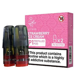 Elf Bar Mate P1 Pods Box of 10, Strawberry Ice Cream Flavor