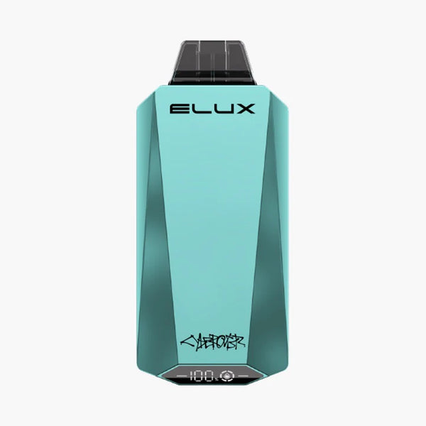 Elux Cyberover 15000 Puffs Prefilled Vape Kit, Blue Razz IceFlavor