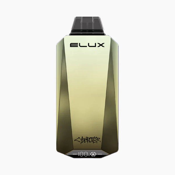 Elux Cyberover 15000 Puffs Prefilled Vape Kit, Grey Green Flavor
