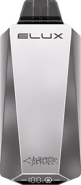 Elux Cyberover 15000 Puffs Prefilled Vape Kit, Silver Flavor