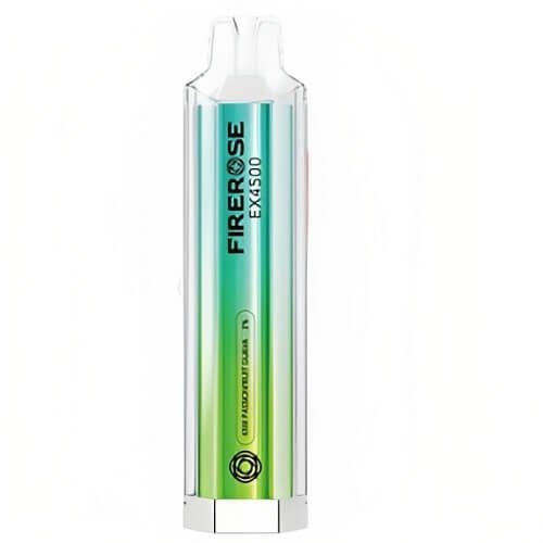 Elux Firerose EX 4500 Prefilled Vape Pod Device, Kiwi Passion Guava Fruit Guava Flavor