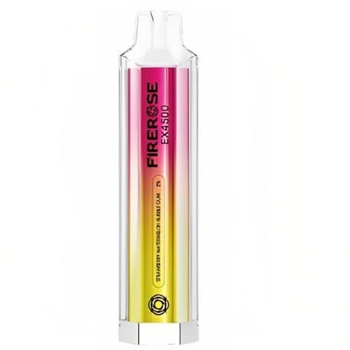 Elux Firerose EX 4500 Prefilled Vape Pod Device, Strawberry Raspberry Flavor