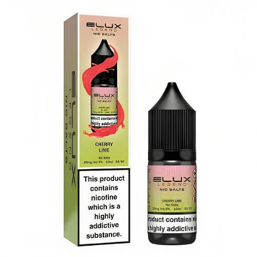 Elux Legend 10ml Nic SaltPack of 10, Cherry Ice Flavor