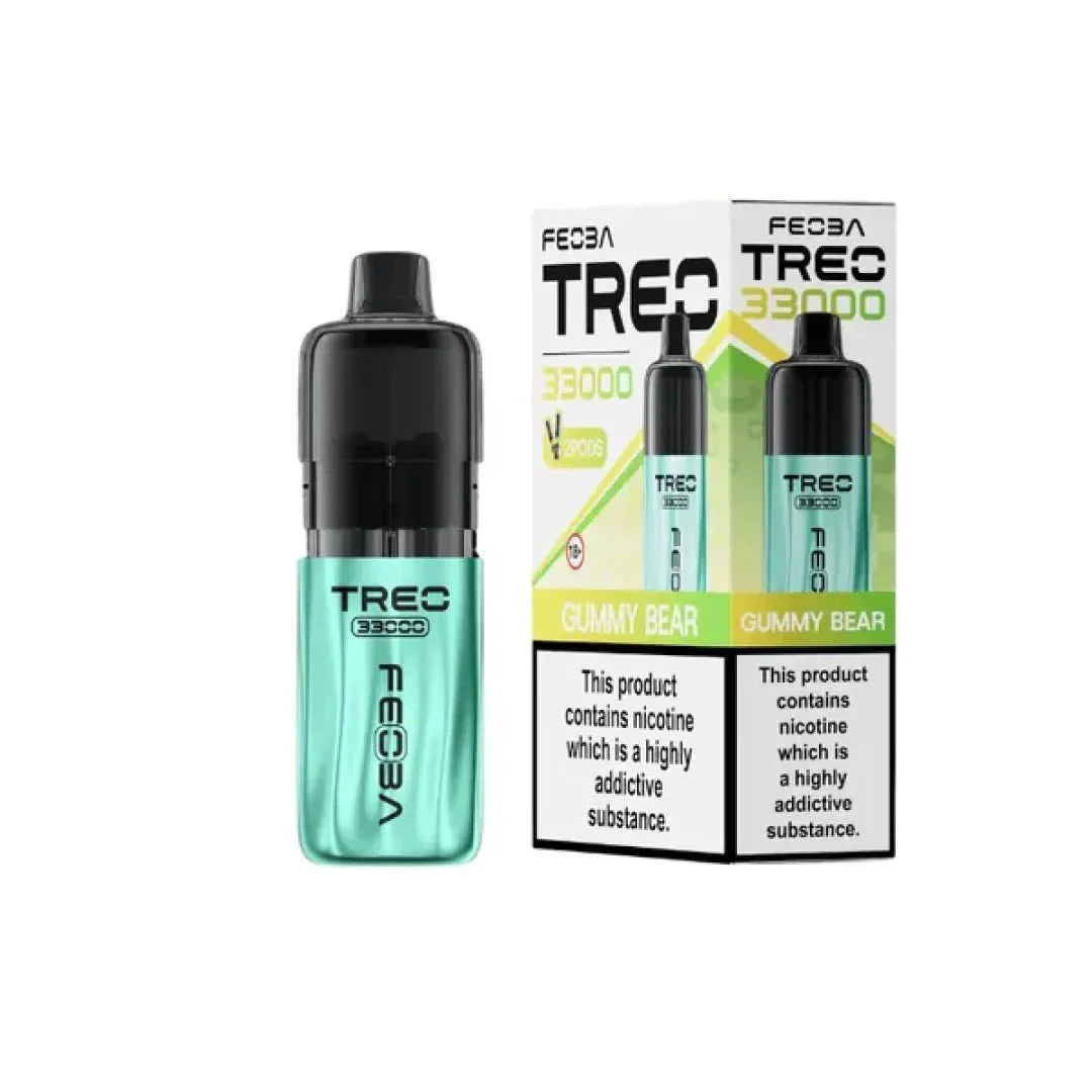 Feoba Treo 33k Puffs Pre-filled Pod Vape Kit, Gummy Bear Flavor
