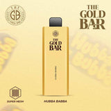 Gold Bar 4500 Puffs Prefilled Vape Puff Bar Box of 10, Hubba Bubba Flavor