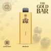 Gold Bar 4500 Puffs Prefilled Vape Puff Bar Box of 10, Mr Blue Flavor