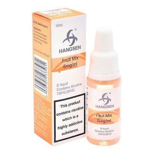 Hangsen 10ml Nic Salt E Liquid, Pack of 10, Fruit Mix Flavor