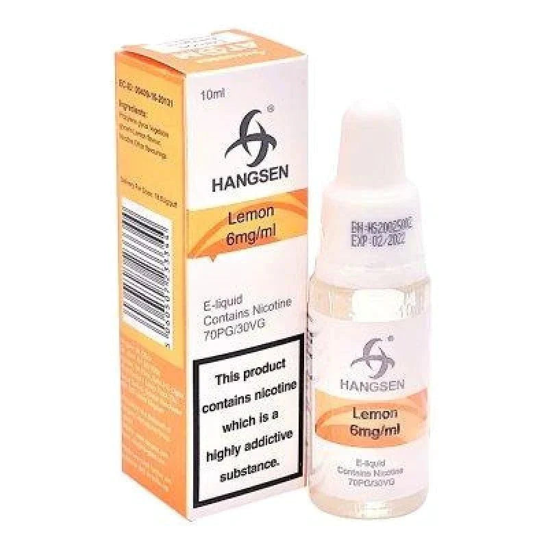 Hangsen 10ml Nic Salt E Liquid, Pack of 10, Lemon Flavor