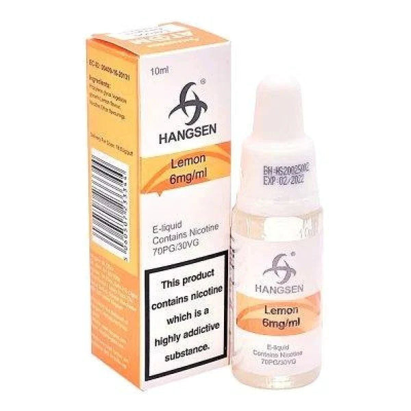 Hangsen 10ml Nic Salt E Liquid, Pack of 10, Lemon Flavor