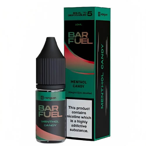 Hangsen Bar Fuel 10ml Nic Salt, Pack of 10, Menthol Candy Flavor