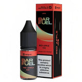 Hangsen Bar Fuel 10ml Nic Salt, Pack of 10, Red Apple Ice Flavor
