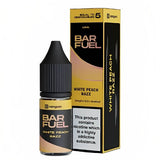 Hangsen Bar Fuel 10ml Nic Salt, Pack of 10, White Peach Razz Flavor