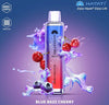 Hayati CrystalPro Max 4000 Puff Prefilled Vape Device, Blue Razz Cherry Flavor