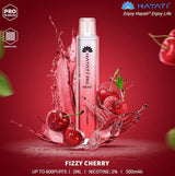 Hayati Crystal Pro Mini 600 Puff Prefilled Vape Bar Pod, Fizzy CherryFlavor