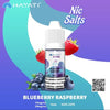 Hayati Pro Max 10ml Nic Salt E-Liquid - Pack of 10 Blueberry Raspberry Flavour - UKVaper