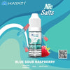 Hayati Pro Max 10ml Nic Salt E-Liquid - Pack of 10 Blue Sour Raspberry Flavour - UKVaper