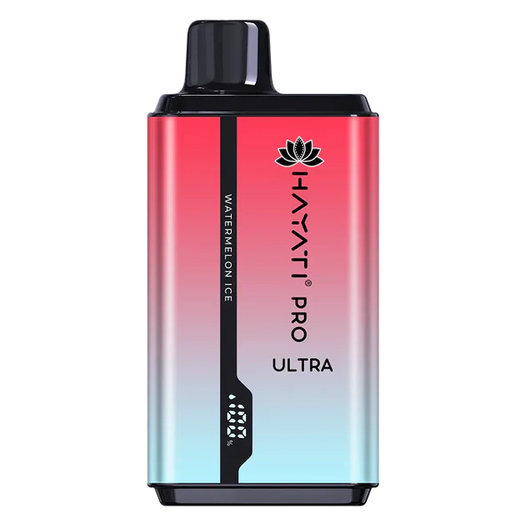 Hayati Pro Ultra 15000 Puffs Prefilled Vape Pod, Watermelon Ice Flavor
