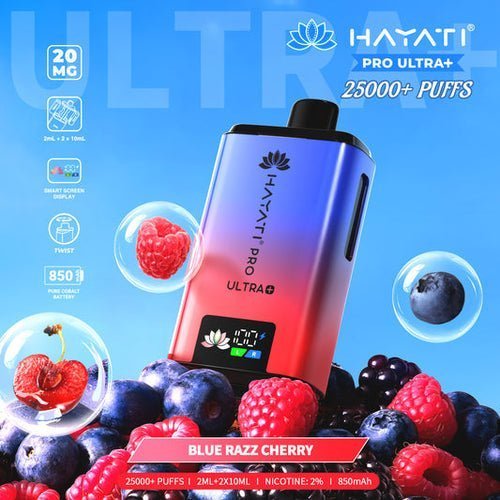 Hayati Pro Ultra Plus 25k Disposable Vape Box of 10 - Vape & Candy Wholesale
