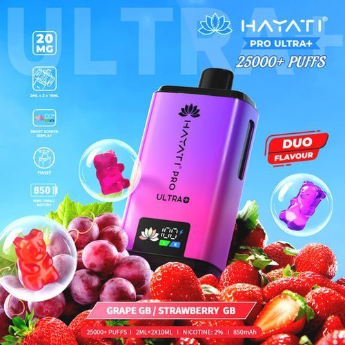 Hayati Pro Ultra Plus 25k Disposable Vape Box of 10 - Vape & Candy Wholesale