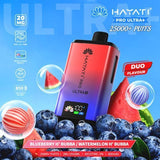 Hayati Pro Ultra Plus 25k Prefilled Pod Kit Box of 5, Blueberry H bubba Flavour
