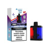 Hayati Pro Ultra Plus 25k Prefilled Pods Box of 5, Blackcurrant CottonK, Blue Raspberry Flavour
