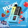Hayati Rubik 7000 Puffs Replaceable Vape Kit, Blueberry Cherry Cranberry Flavor