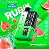 Hayati Rubik 7000 Puffs Replaceable Vape Kit, Water Melon Ice Flavor