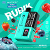 Hayati Rubik 7000 Puffs Pre Filled Vape Kit Pack of 5, Mr Blue Flavor